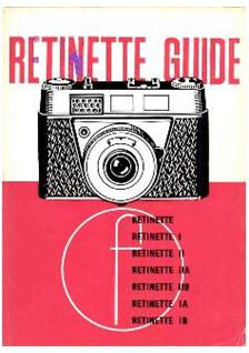 Kodak Retinette 2 manual. Camera Instructions.